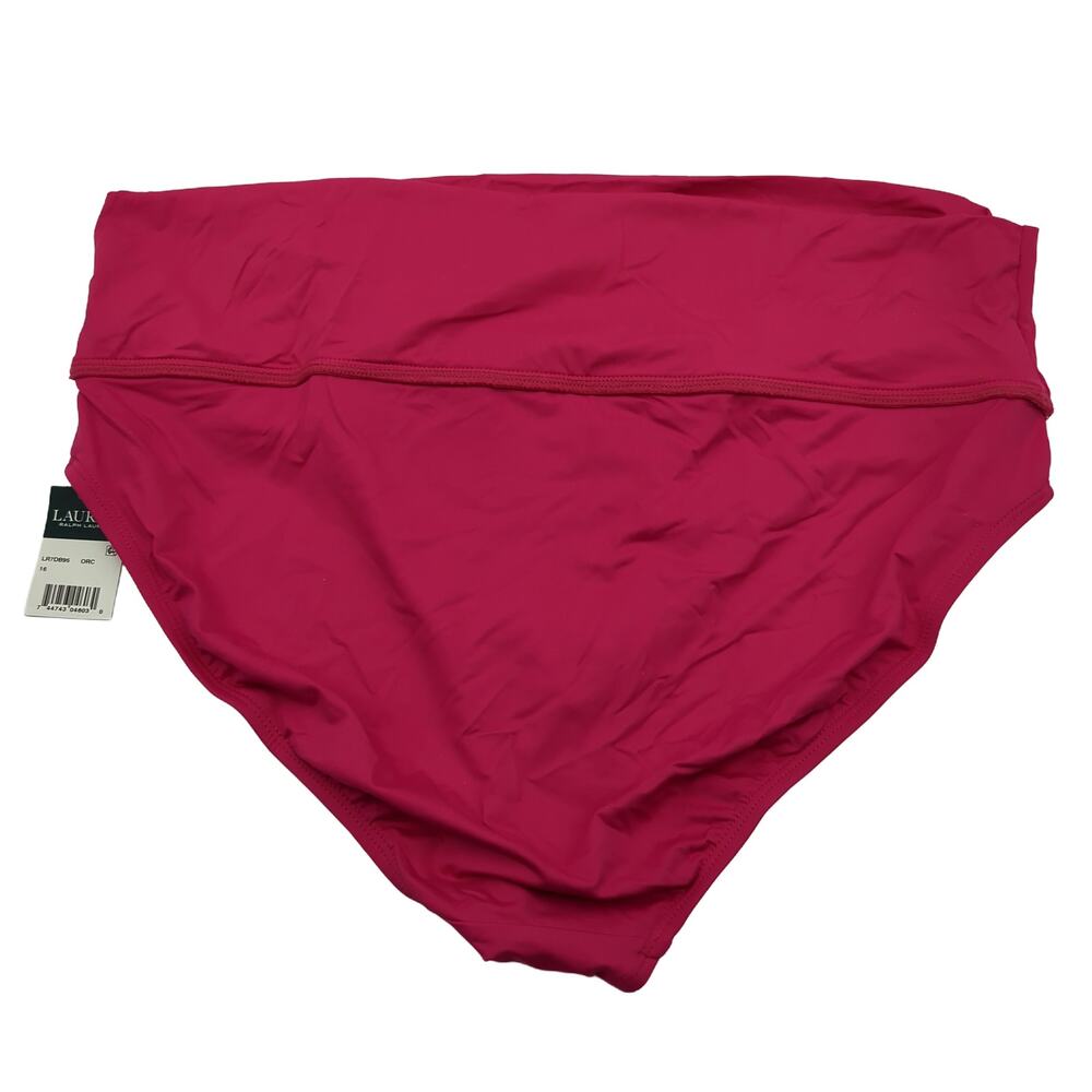 Lauren Ralph Lauren Women's Swim Bottoms Size 16 Pink NWT - Picture 2 of 5